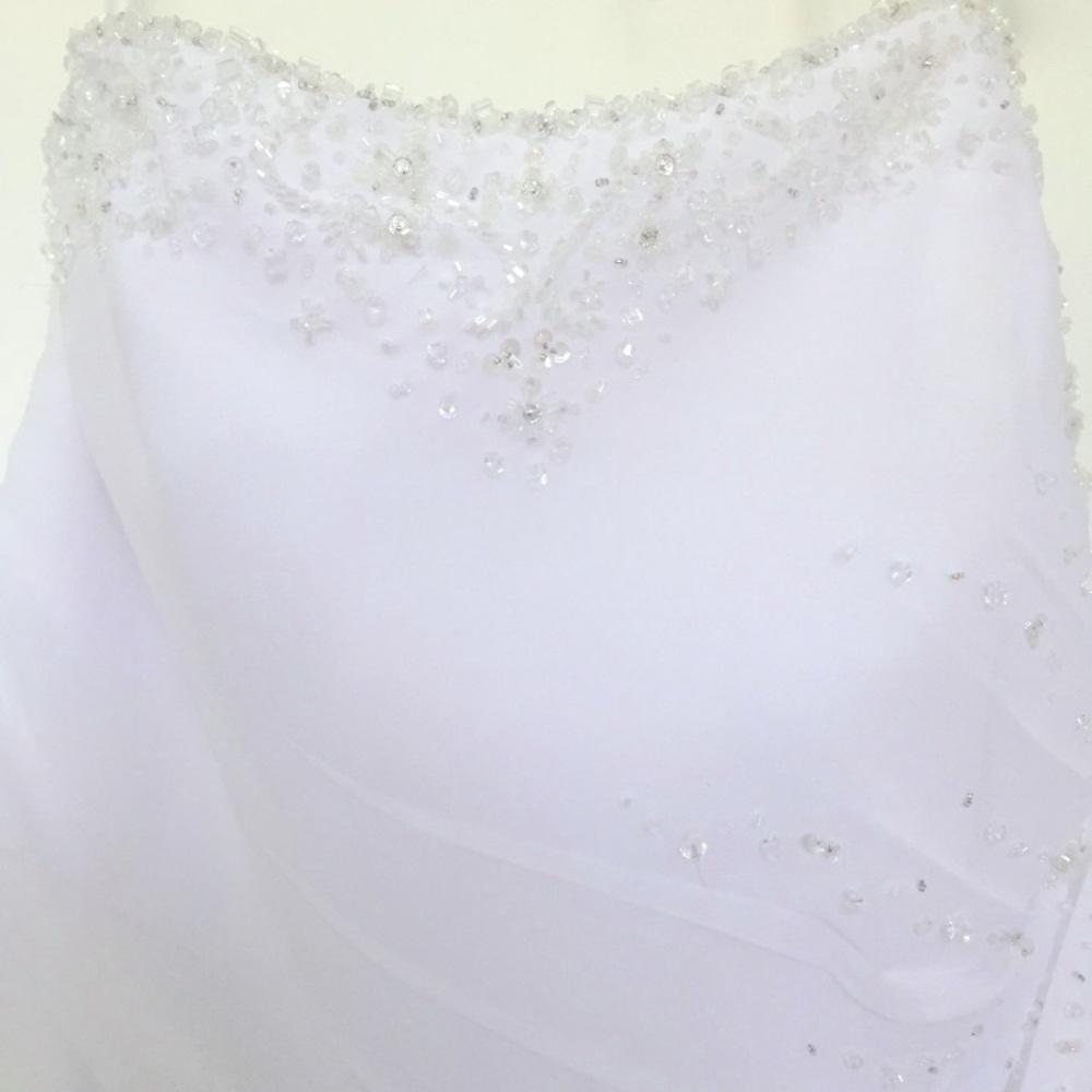 Beaded wedding dress